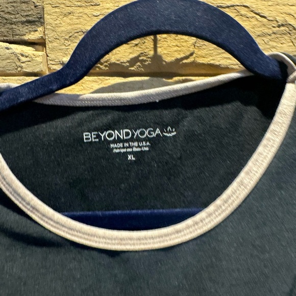 Beyond Yoga Space Dyed On Block Bra In Darkest Night Chai Colorblock Sz XL - Picture 2 of 5
